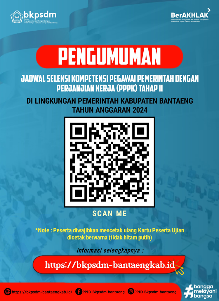 Seleksi PPPK Tahap II Tahun 2025 - (Ada 0 foto)